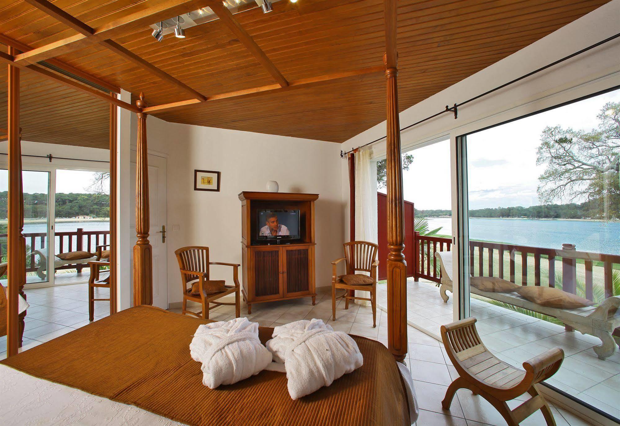 Hotel Les Hortensias Du Lac Soorts-Hossegor Eksteriør bilde