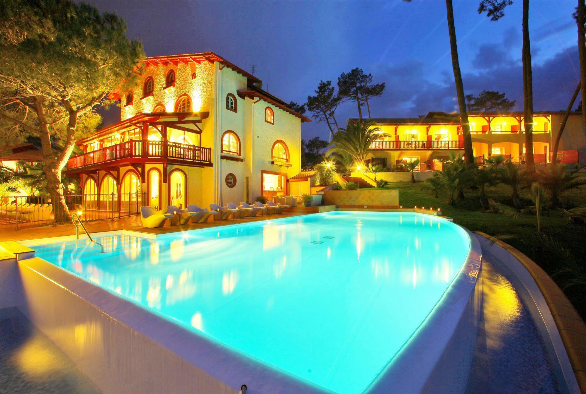 Hotel Les Hortensias Du Lac Soorts-Hossegor Eksteriør bilde